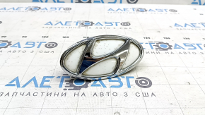 Hyundai Elantra AD 19-20 trunk release button emblem, white