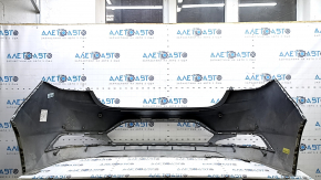 Rear bumper bare Hyundai Elantra AD 19-20 without parking sensors, white, scratches