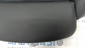 Driver's seat cushion upholstery for BMW 3 G20 22-24, black perforated leather, heated, water damage, dry cleanable