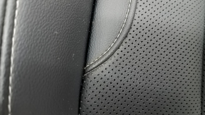 BMW 3 G20 22-24 passenger seat upholstery, black perforated leather, heated, water damage, dry cleanable