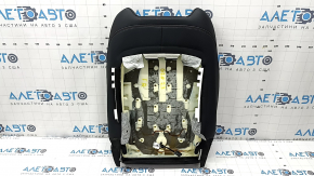 BMW 3 G20 22-24 passenger seat back upholstery, black perforated leather, heated, water damaged
