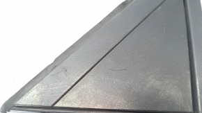 Right fender triangle molding for a Dodge Grand Caravan 11-20, black, scratches, broken mount