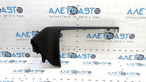 Right side lower front panel trim for Hyundai Elantra AD 19-20, black, scratched