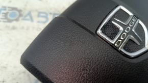 Airbag in the steering wheel of the driver's side of the Dodge Grand Caravan 11-20, black scratches, missing fragments