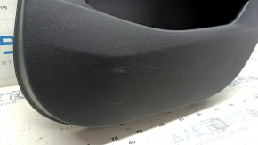 Door trim panel rear right Tesla Model 3 18-20 black leather with speaker with window control and door opening button, scratches, dented