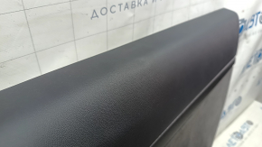 Door trim panel rear right Tesla Model 3 18-20 black leather with speaker with window control and door opening button, scratches, dented