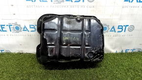 Oil pan Hyundai Sonata 11-15 hybrid 2.4 G4KK, 11-14 2.4 G4KJ dents, scratches