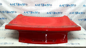 Ford Mustang mk6 15-23 coupe trunk lid with spoiler, red PQ, bumpers