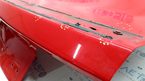 Ford Mustang mk6 15-23 coupe trunk lid with spoiler, red PQ, bumpers
