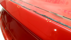 Ford Mustang mk6 15-23 coupe trunk lid with spoiler, red PQ, bumpers