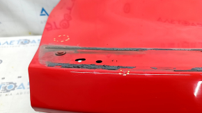 Ford Mustang mk6 15-23 coupe trunk lid with spoiler, red PQ, bumpers