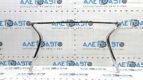Front bumper grille frame for Lexus ES300h ES350 13-15 pre-rest chrome, scratched