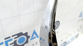 Front bumper grille frame for Lexus ES300h ES350 13-15 pre-rest chrome, scratched