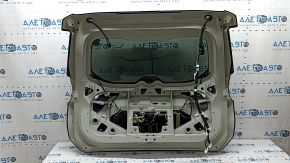 Nissan Rogue 14-20 electric trunk door with glass, tinted, black G41, with brake light
