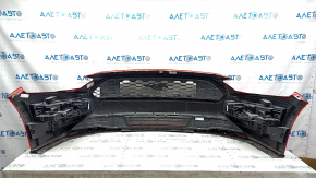 Front bumper assembly for Ford Mustang mk6 18-23, restyling, red, scratches, scuffs, sand, bumps