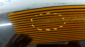 Nissan Rogue 14-20 aluminum hood, black G41, dents