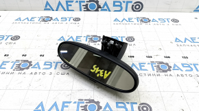 Interior mirror Audi A3 8V 15-16 black, with overlay