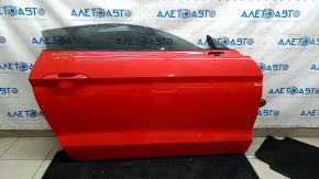 Ford Mustang mk6 15-23 keyless front right door assembly, red PQ