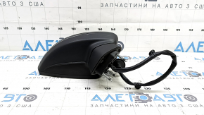Right side mirror assembly for Audi A3 8V 15-20 4D, 5D, 6+2 pins, turn signal, heated, black, BSM