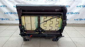 Rear seats, 2nd row, left, Ford Escape MK3 17-19, black leather, dents, dry cleanable