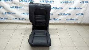 Rear seats, 2nd row, right, Ford Escape MK3 17-19, black leather, dents, dry cleanable