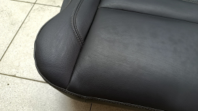 Rear seats, 2nd row, right, Ford Escape MK3 17-19, black leather, dents, dry cleanable