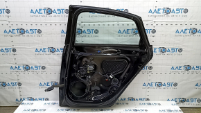 Door assembly rear right Audi A3 8V 15-18 4d keyless, black LY9T, butt