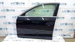 Front left door assembly for Audi A3 8V 15-20 4D keyless, black LY9T