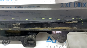 Left side sill for BMW 3 G20 19-24, black, backlit, scratches, backlit peeling off