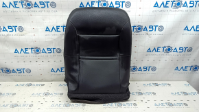 Driver's seat upholstery, upper part, Ford Escape MK3 2017-2019, leather, black, heated, needs cleaning, scratches