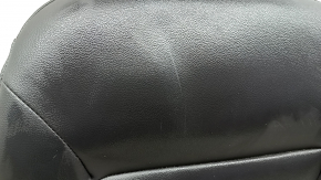 Driver's seat upholstery, upper part, Ford Escape MK3 2017-2019, leather, black, heated, needs cleaning, scratches