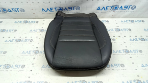Driver's seat trim lower part Ford Escape MK3 17-19 leather, black, heated, needs cleaning, worn