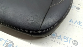 Driver's seat trim lower part Ford Escape MK3 17-19 leather, black, heated, needs cleaning, worn