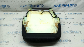 Lower passenger seat trim for Ford Escape MK3 17-19, leather, black, heated, cleanable, worn