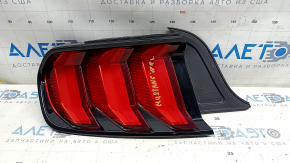 Left headlight for Ford Mustang mk6 18-23 with cover, scratches