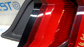 Right headlight for Ford Mustang mk6 18-23 with trim, scratches