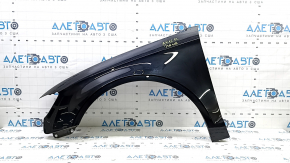 Front left wing for Audi A3 8V 15-20 4d with brackets, black LY9T, butt