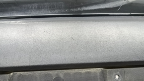 Bare rear bumper for a 19-20 Nissan Rogue, black, suitable for parking sensors, dents, scratches, broken parking sensor mount