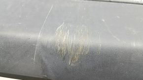 Bare front bumper Nissan Rogue 17-20 black, scratches, dents, cracks in the mounts
