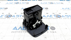 Audi A3 8V 15-20 center console air vent, black with chrome