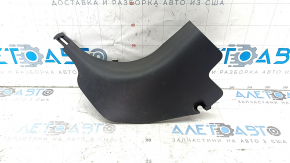 Nissan Leaf 18-24 black lower left front pillar trim with scratches