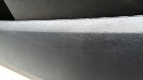 Black door panel, front right, Ford Mustang mk6 17-23, black leather insert, black leather armrest, scratches