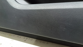 Black door panel, front right, Ford Mustang mk6 17-23, black leather insert, black leather armrest, scratches