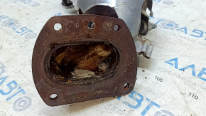 Lexus RX450h 16-22 rear exhaust manifold with catalytic converter, rusty