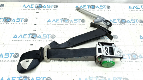 Driver's seat belt with tensioner for Nissan Rogue 14-20, black, for cleaning