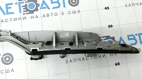 Railing longitudinal right Nissan Rogue 14-20 under the pads with 4 fasteners, without plugs