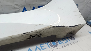 Left side sill for Nissan Leaf 18-23, white, QAK, worn