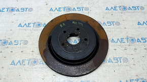 Lexus RX350 RX450h 16-22 338/18mm rear right brake disc, rusty