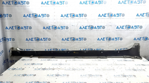 Right side sill for Nissan Leaf 18-23, white, QAK, broken mount, scratches