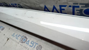 Right side sill for Nissan Leaf 18-23, white, QAK, broken mount, scratches